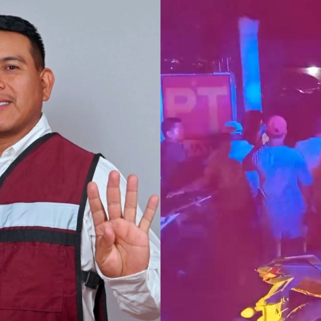 Asesinan a Excandidato del Partido del trabajo y a otra persona en la zona de Santiago Sochiapan.