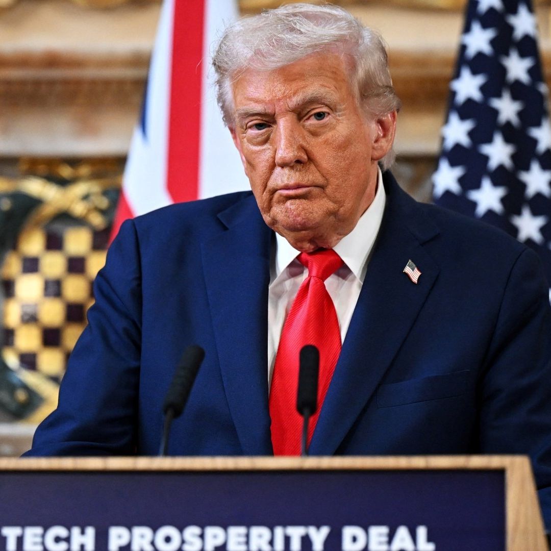 Conferencia de Donald Trump en Reino Unido