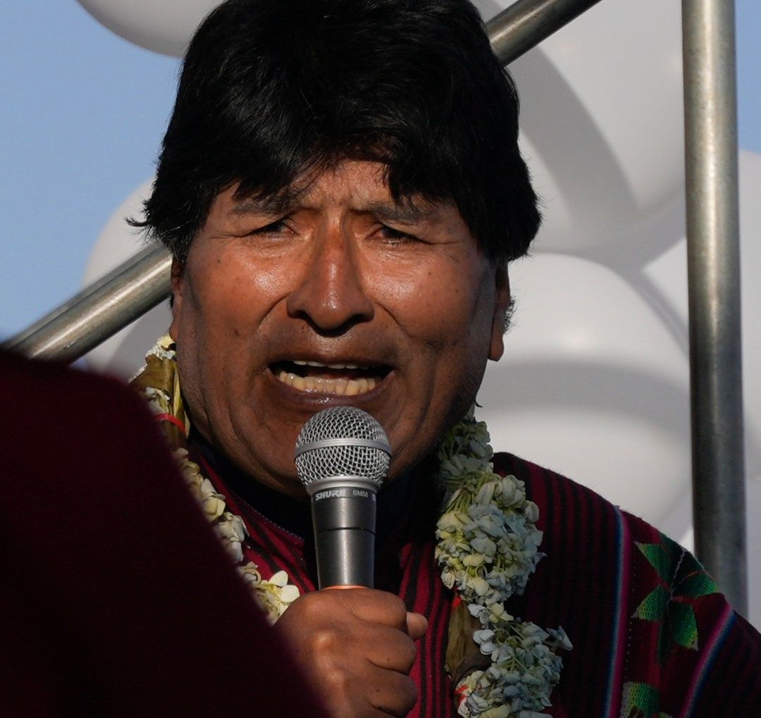 Evo Morales dijo que no le extrañan las acusaciones en su contra. Foto AP