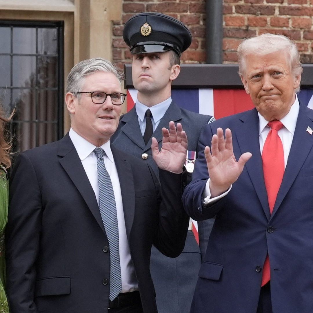 Donald Trump Se Reúne con Primer Ministro del Reino Unido, Keir Starmer