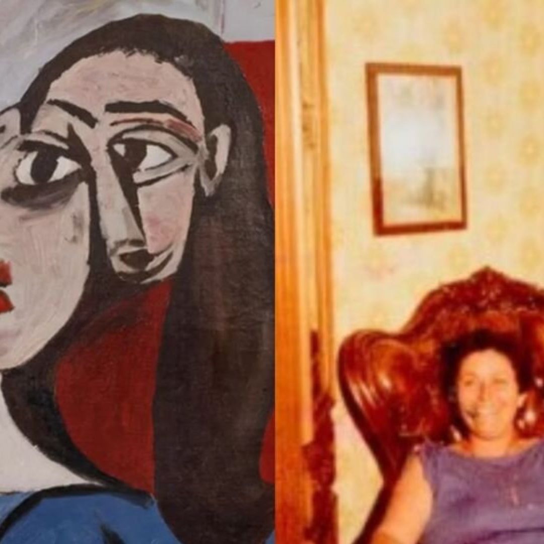 La pintura estuvo colgada y el tiempo pasó sin que nadie sospechara que la firma que decía claramente “Picasso” fuera verdadera