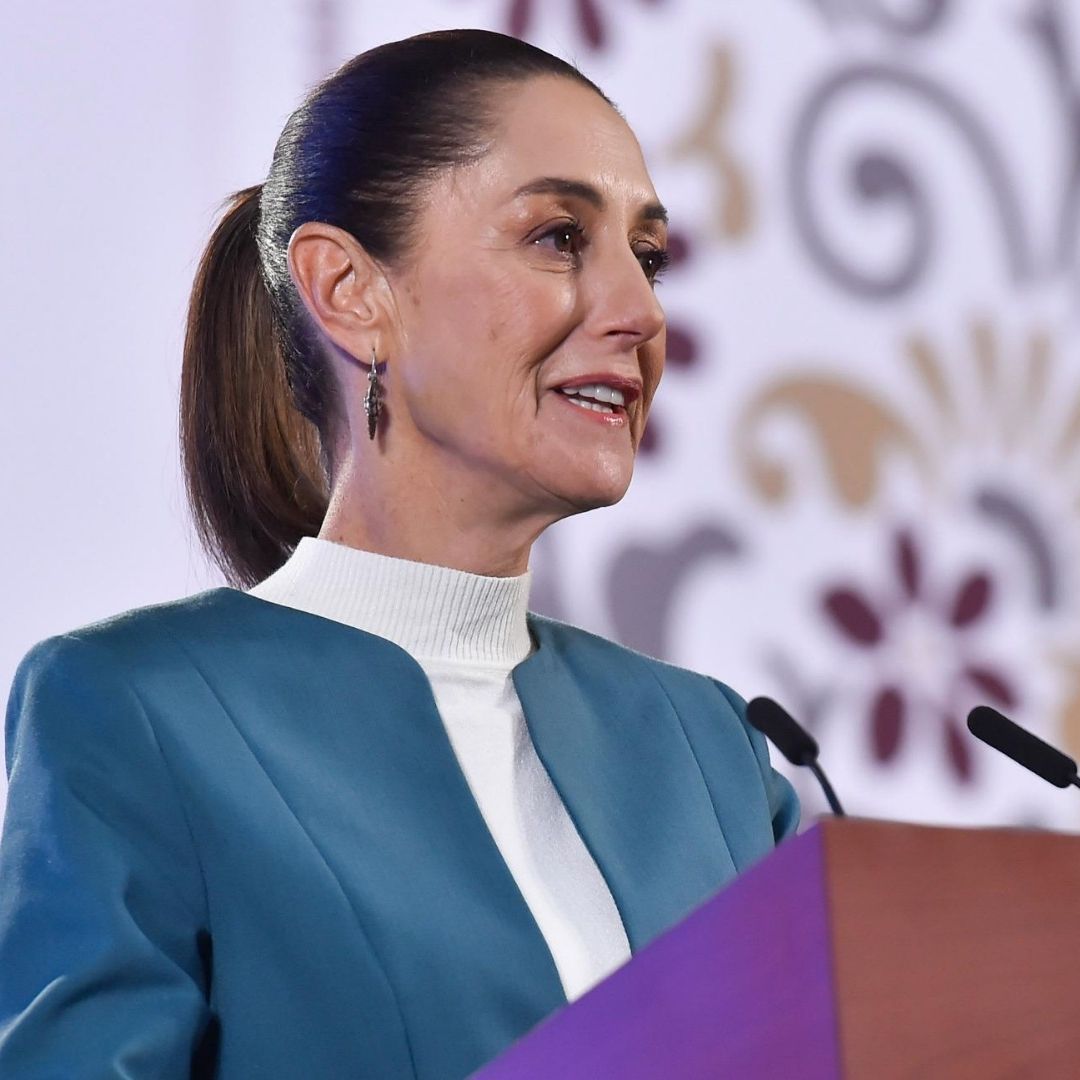 Claudia Sheinbaum, presidenta de México, aseguró que insistirá en una disculpa pública de España a los pueblos originarios