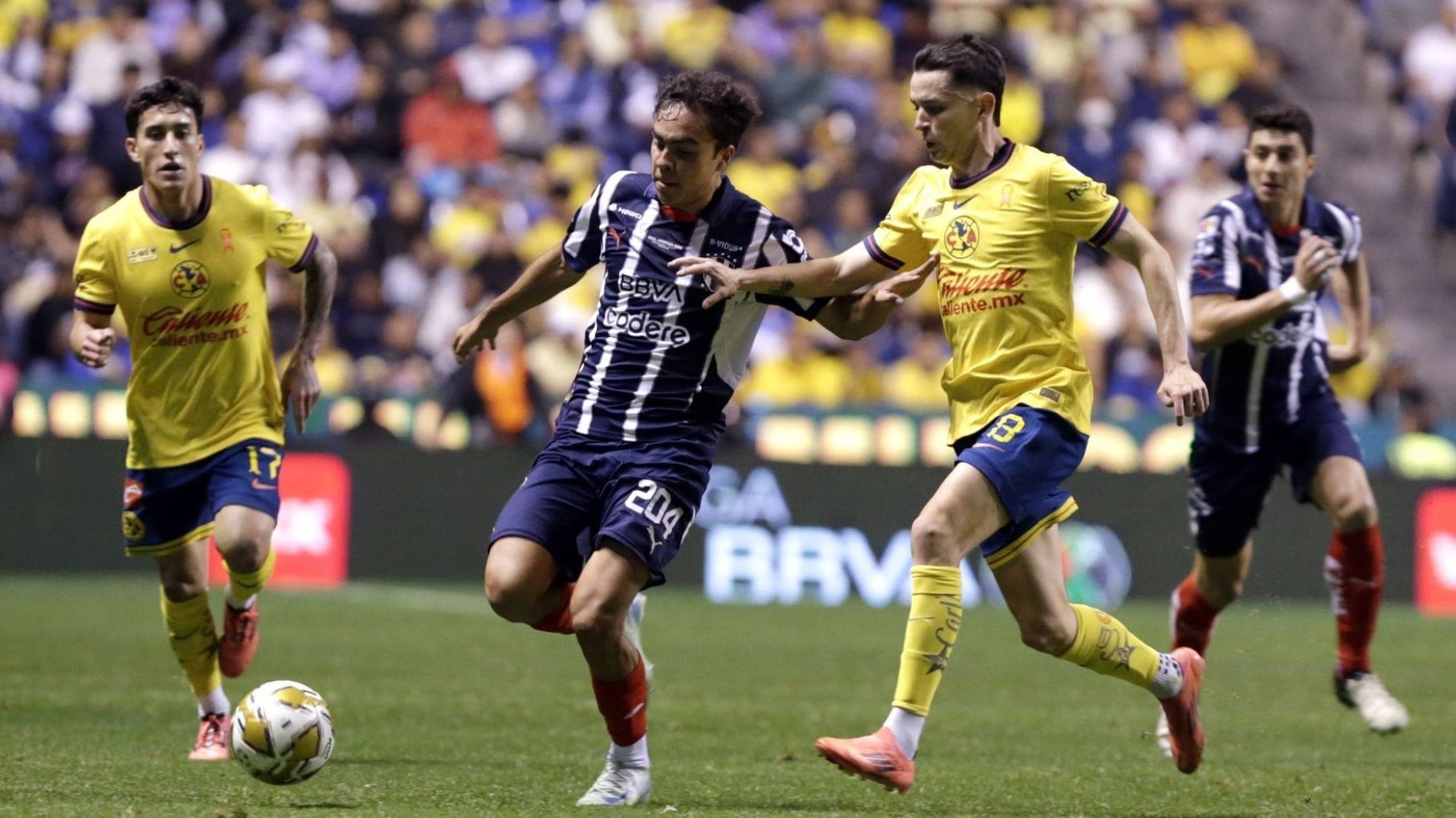 América y Monterrey suelen protagonizar buenos duelos en la Liga MX. Foto: Cuartoscuro