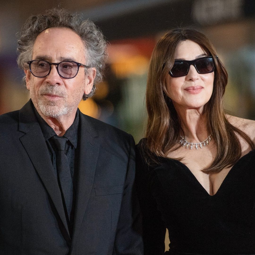 La Actriz Mónica Bellucci y el Director Tim Burton Anuncian el Fin de Su Relación
