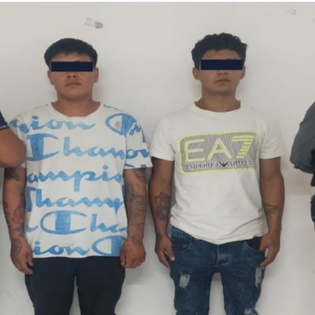 Brayan N y Alexis N Detenidos Homicidio Balazos San Jerónimo Caleras Puebla