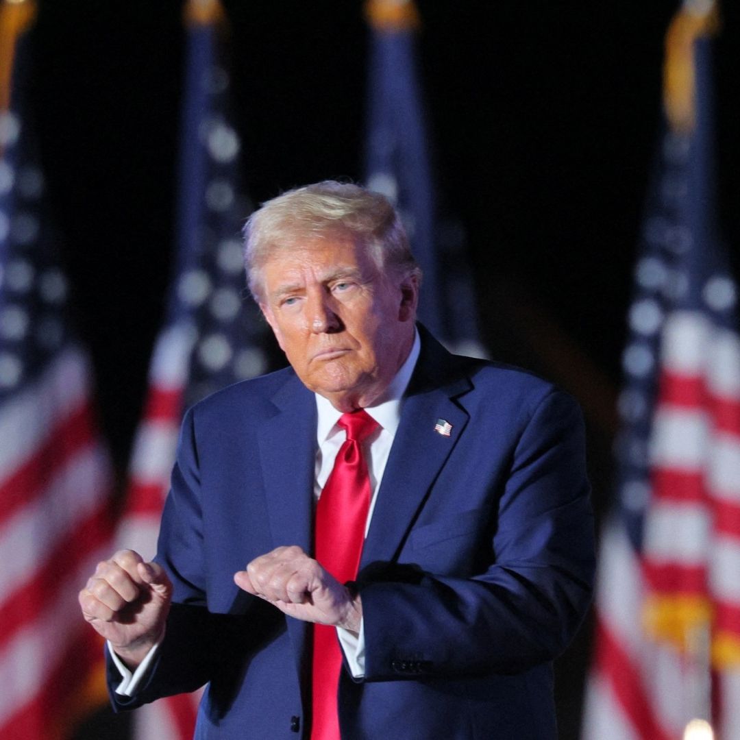 Trump regresó al mismo escenario al aire libre de su atentado en Pensilvania junto con su compañero de fórmula, JD Vance; el magnate Elon Musk y su hijo Eric