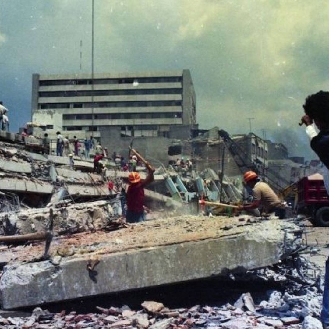 Sismo de 1985. Foto: Cuartoscuro