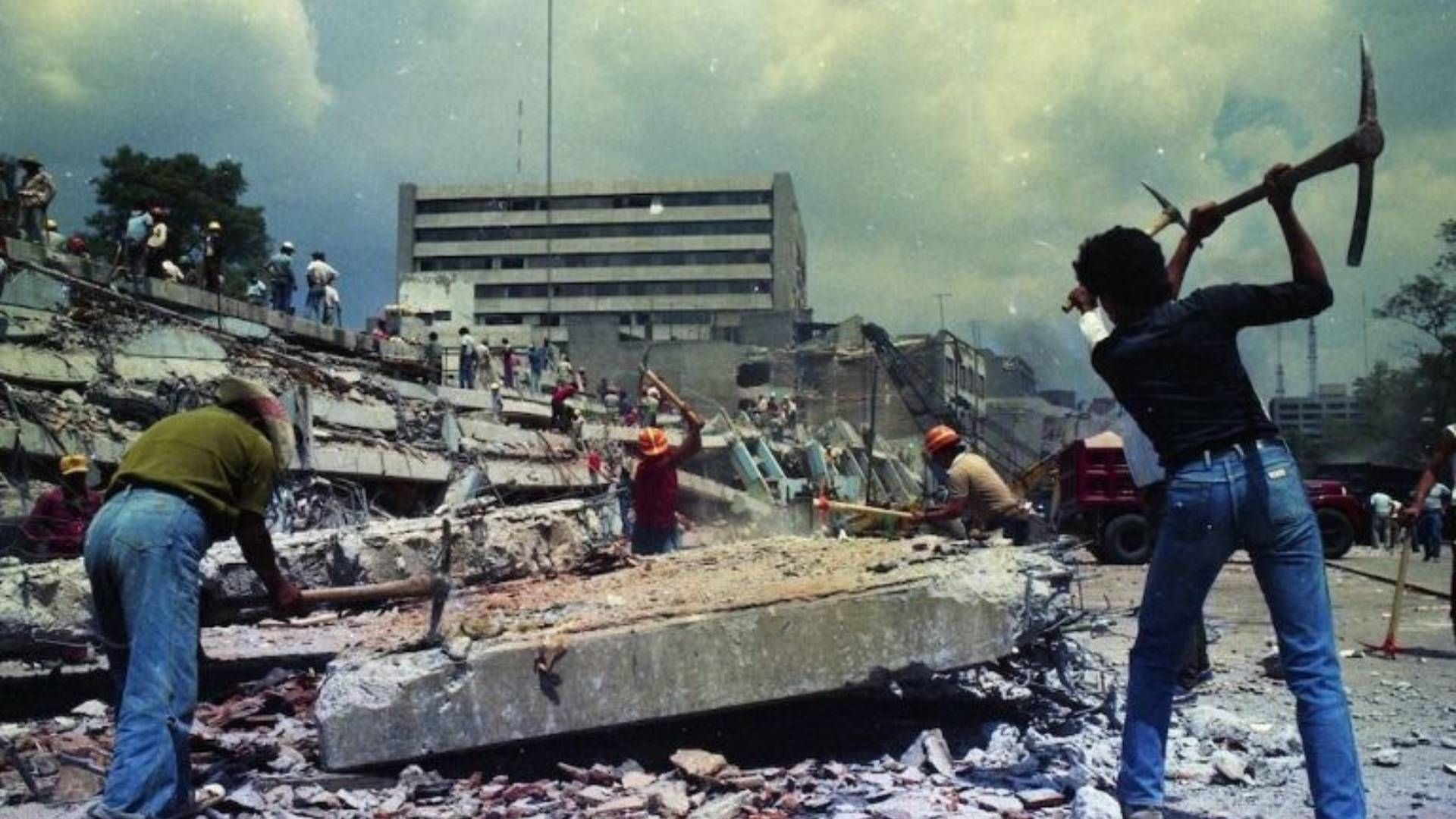 Sismo de 1985. Foto: Cuartoscuro