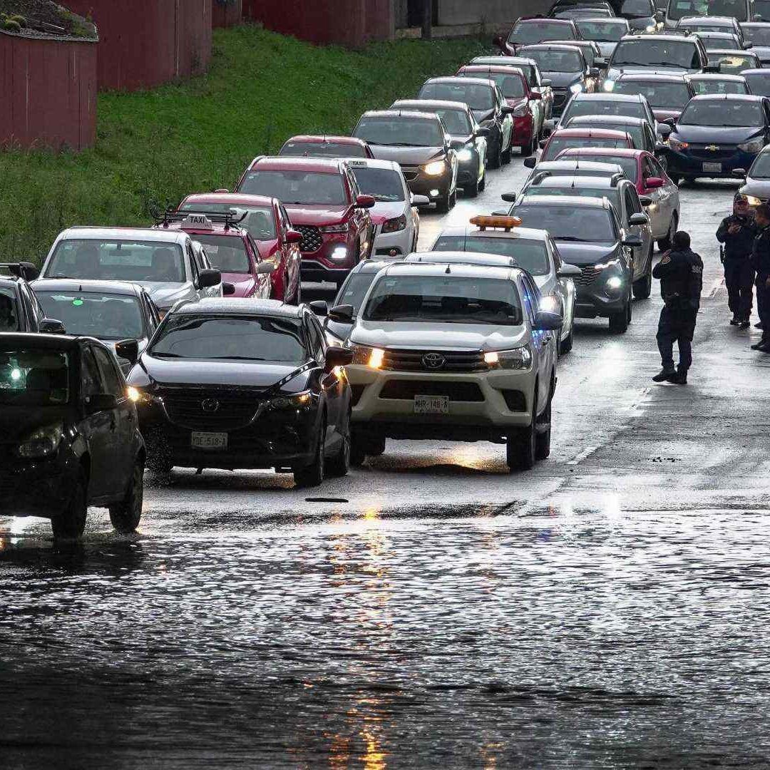 Encharcamientos en CDMX