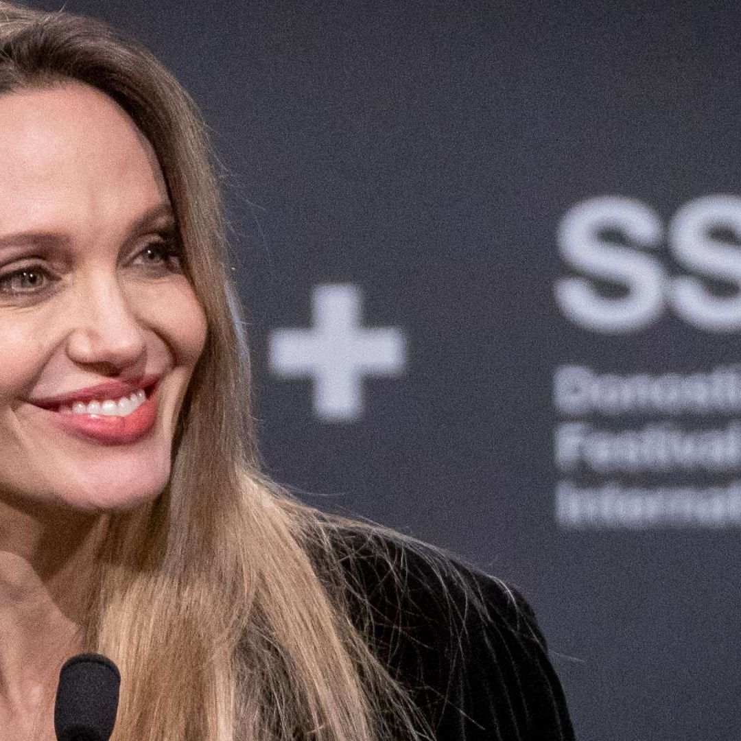 Angelina Jolie habló de Estados Unidos en su paso por el festival de San Sebastian. Foto: EFE