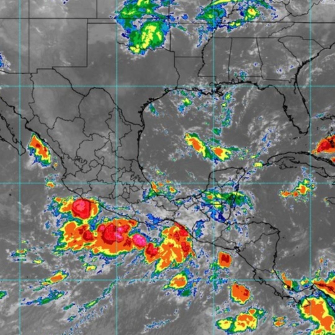 Avanza zona de baja presión de Conagua