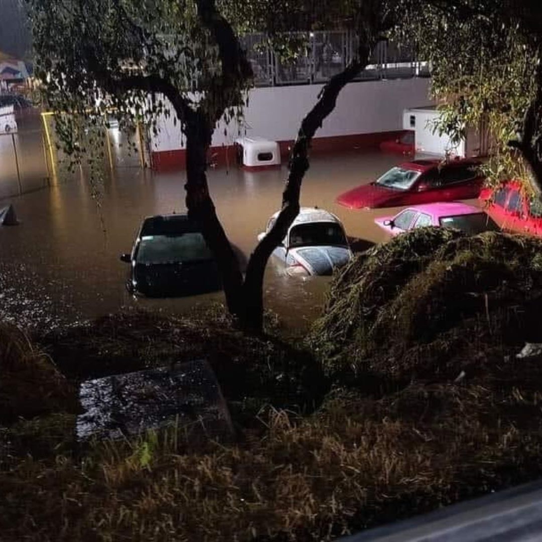 Además, se reportan anegaciones en las zonas de San Gregorio Atlapulco, Caltongo y en las inmediaciones de los otros embarcaderos en Xochimilco