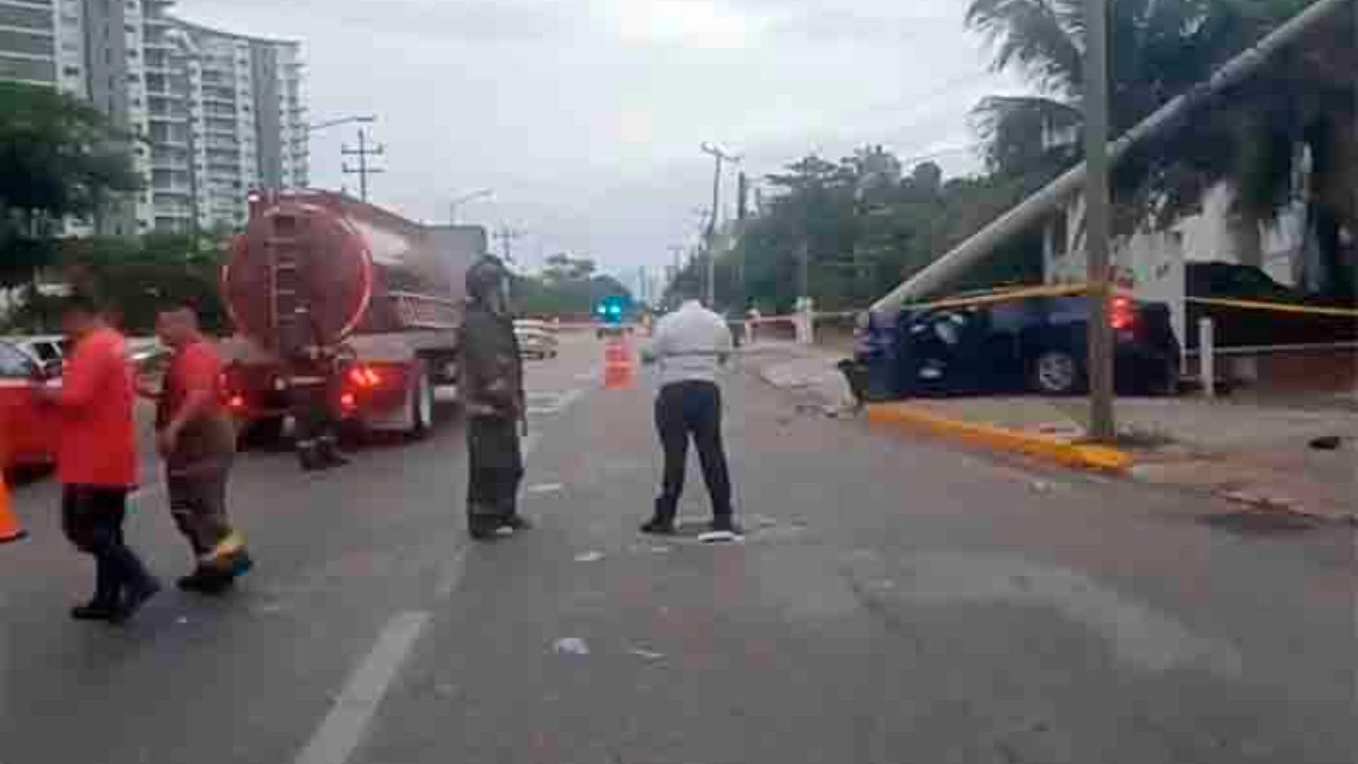 Accidente que deja un regio fallecido en Cancún