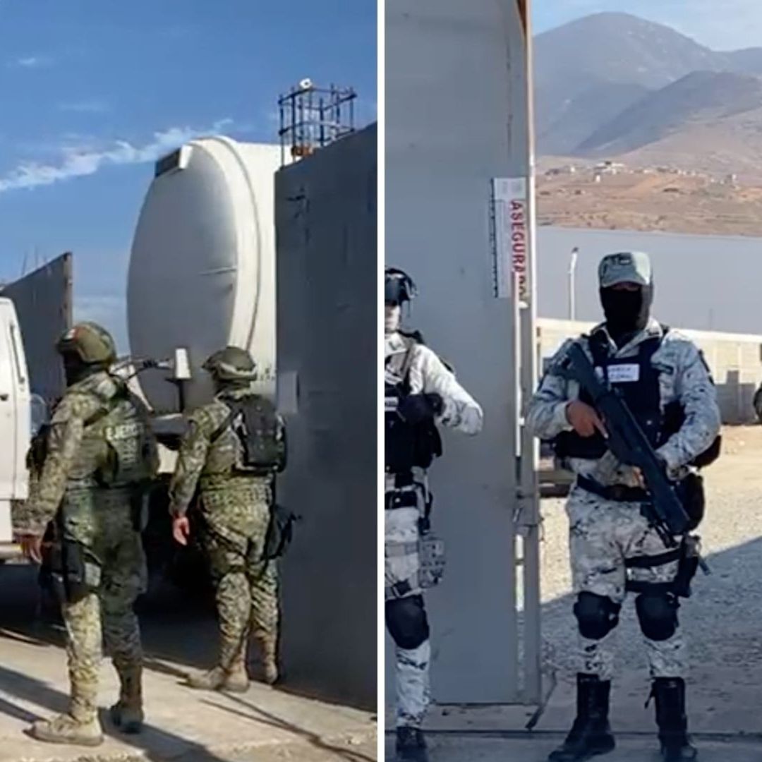 Salen Dos Pipas de Predio Donde Aseguraron 60 Mil Litros de Hidrocarburo en Baja California