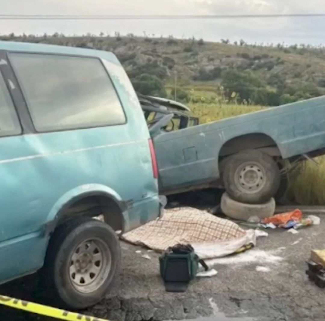 Seis personas murieron a causa del mal estado de la carretera.