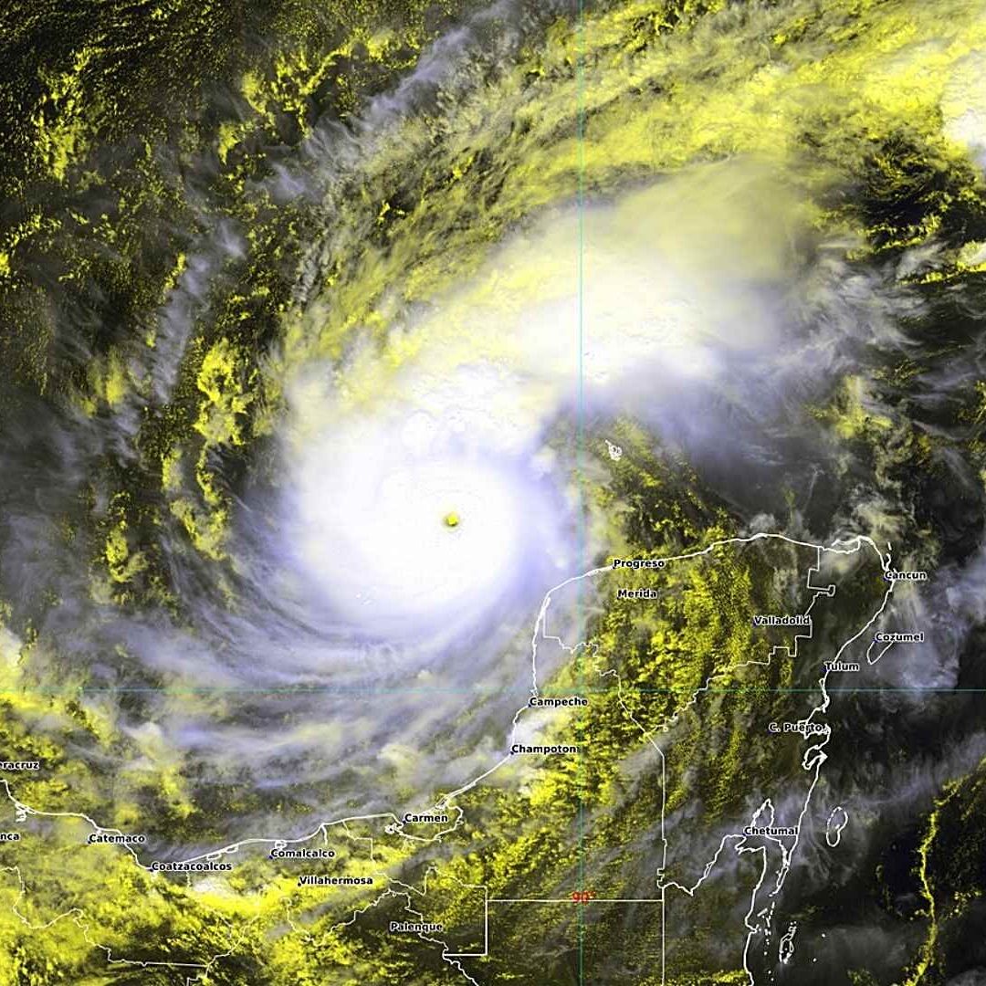 Prevén que Huracán Milton Impacte en Yucatán la Noche de Hoy 7 de Octubre de 2024