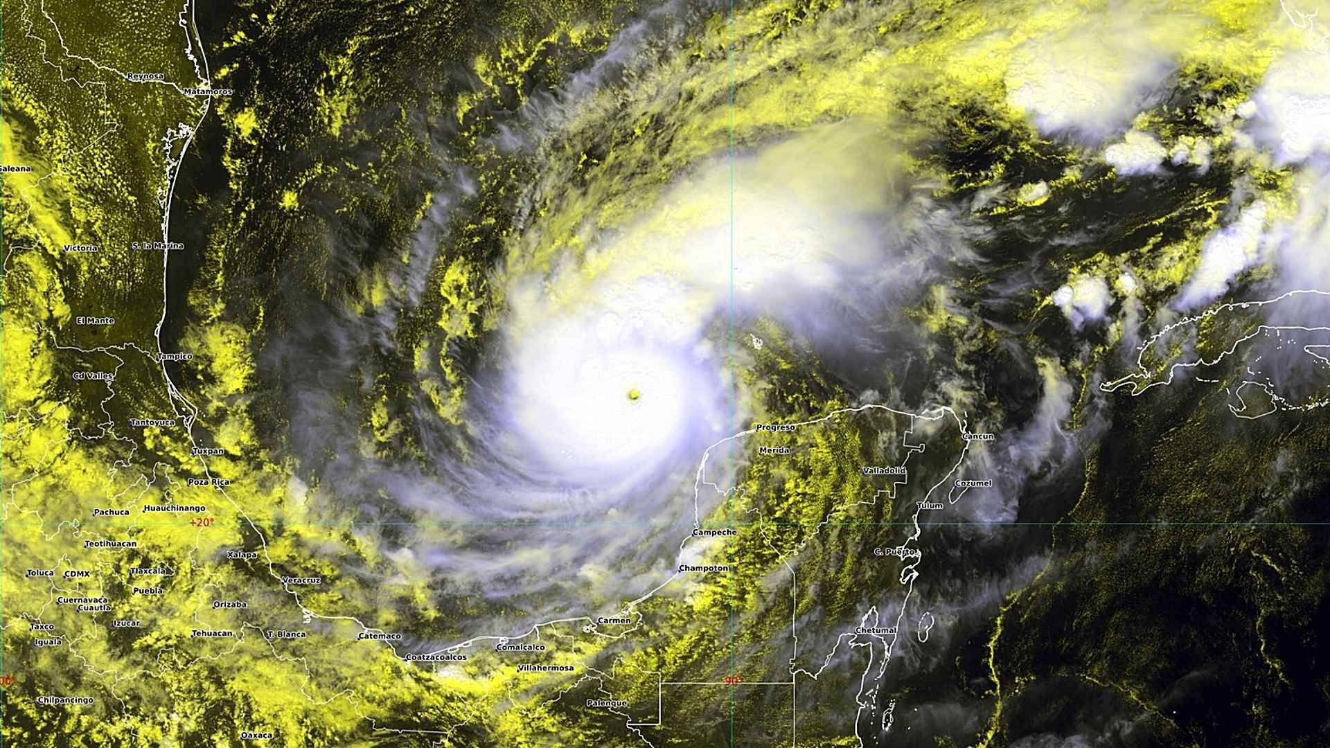 Prevén que Huracán Milton Impacte en Yucatán la Noche de Hoy 7 de Octubre de 2024