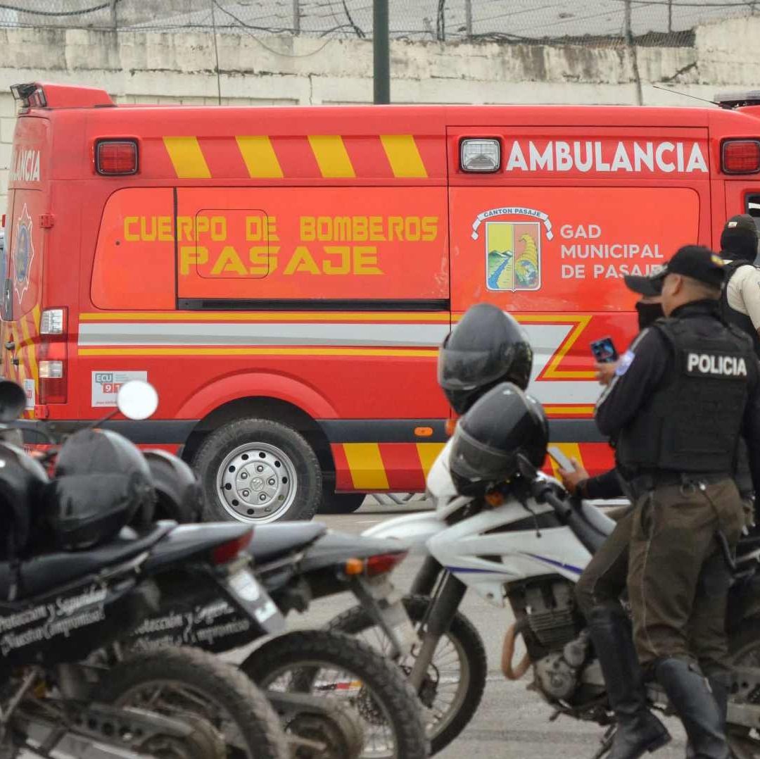 Operativo policial en la cárcel de Machala, Ecuador, donde se desató enfrentamiento entre reclusos