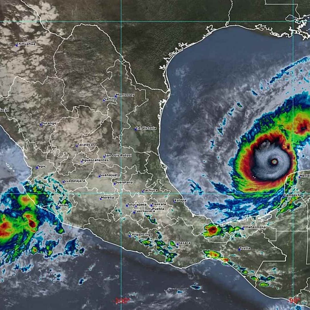 Yucatán, en Alerta Roja por Huracán Milton; Anuncian Suspensión de Labores en Aeropuerto de Mérida