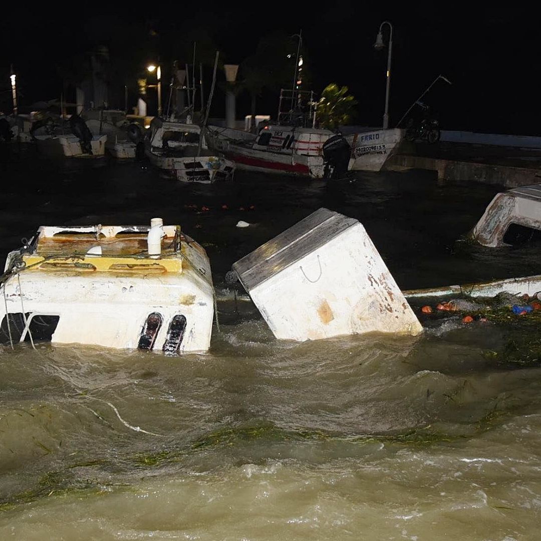 Paso del Huracán Milton Deja un Muerto en Campeche