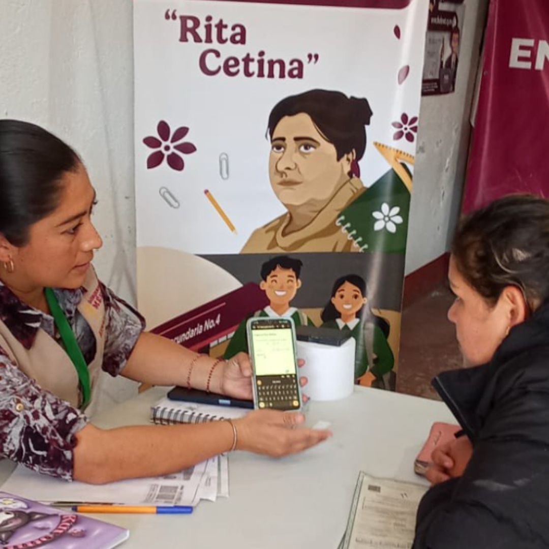 CCT: Beca Rita Cetina y Beca Benito Juárez.