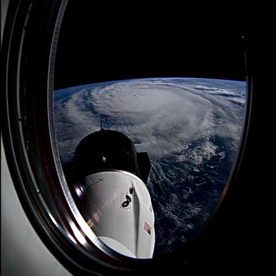 Así captan al huracán Milton desde el espacio