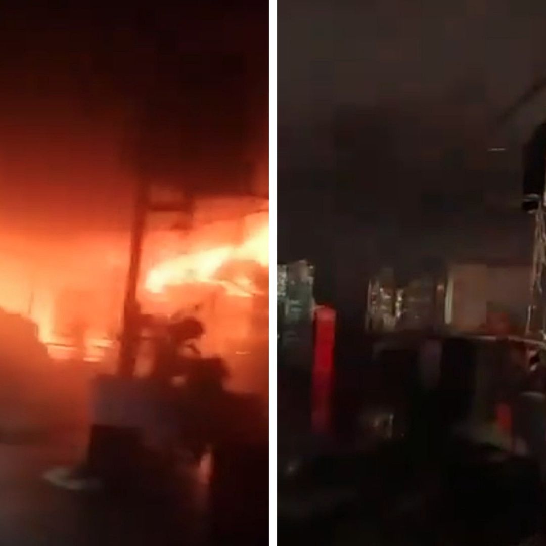 Video | Se Registra Fuerte Incendio en Bodega en Álvaro Obregón, CDMX