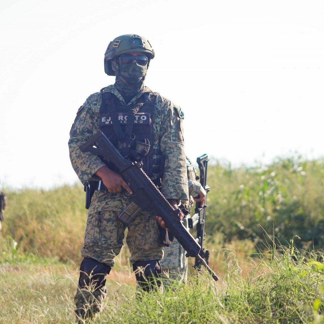 Miembros del Ejécito en Sinaloa, el 4 de octubre de 2024