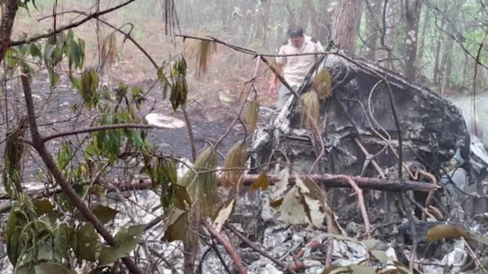 Autoridades Confirman Localización del Helicóptero Desplomado de la CFE y Dos Muertos