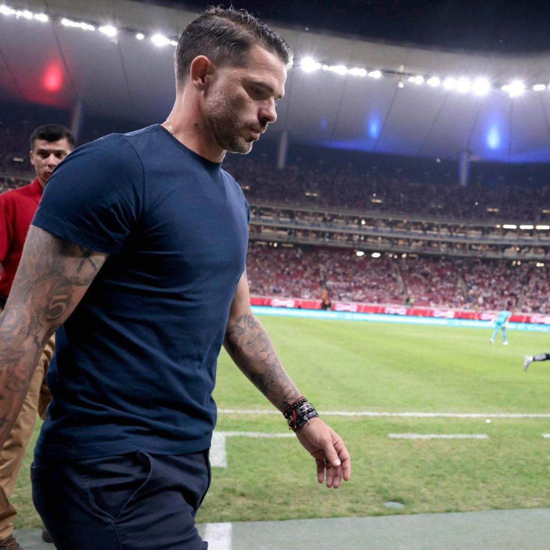 Fernando Gago sufrió una dolorosa derrota la jornada pasada del Apertura 2024 ante Atlas. Foto AFP