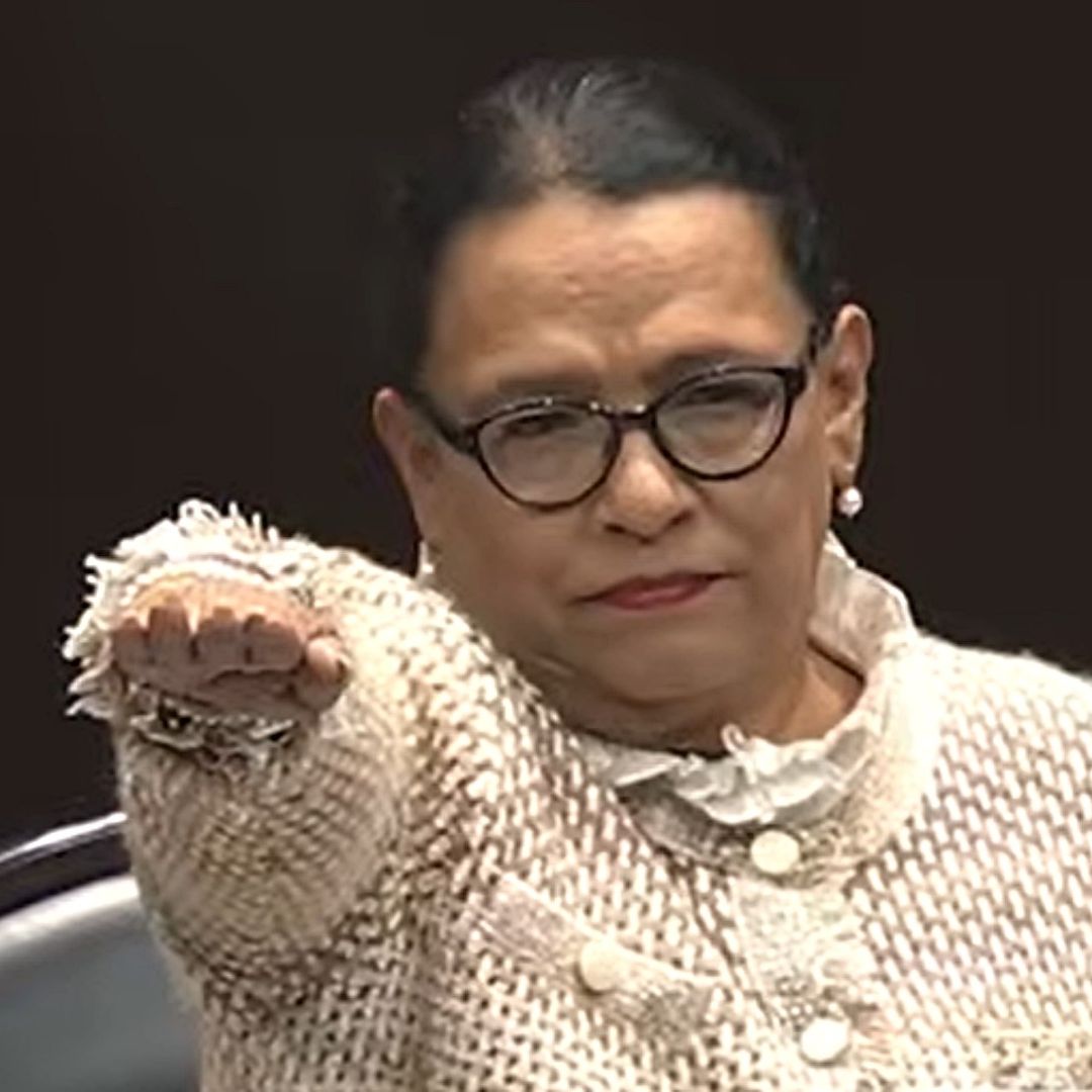 Rosa Icela Rodríguez en comparecencia en Cámara de Diputados. Foto: Canal del Congreso de la Unión