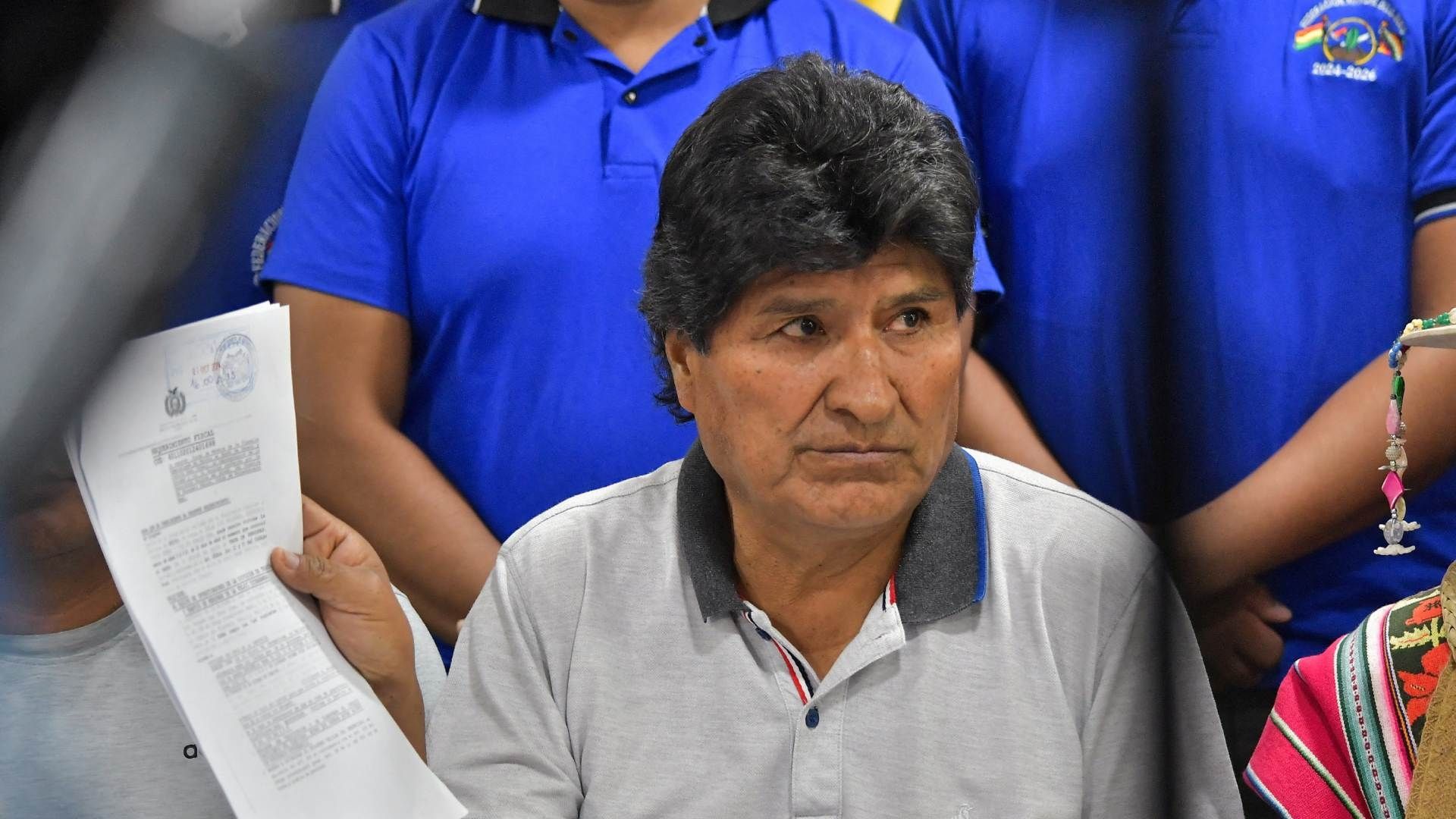 Evo Morales estaba citado para declarar hoy en la localidad de Tarija por el caso de trata de personas, sin embargo, no se presentó