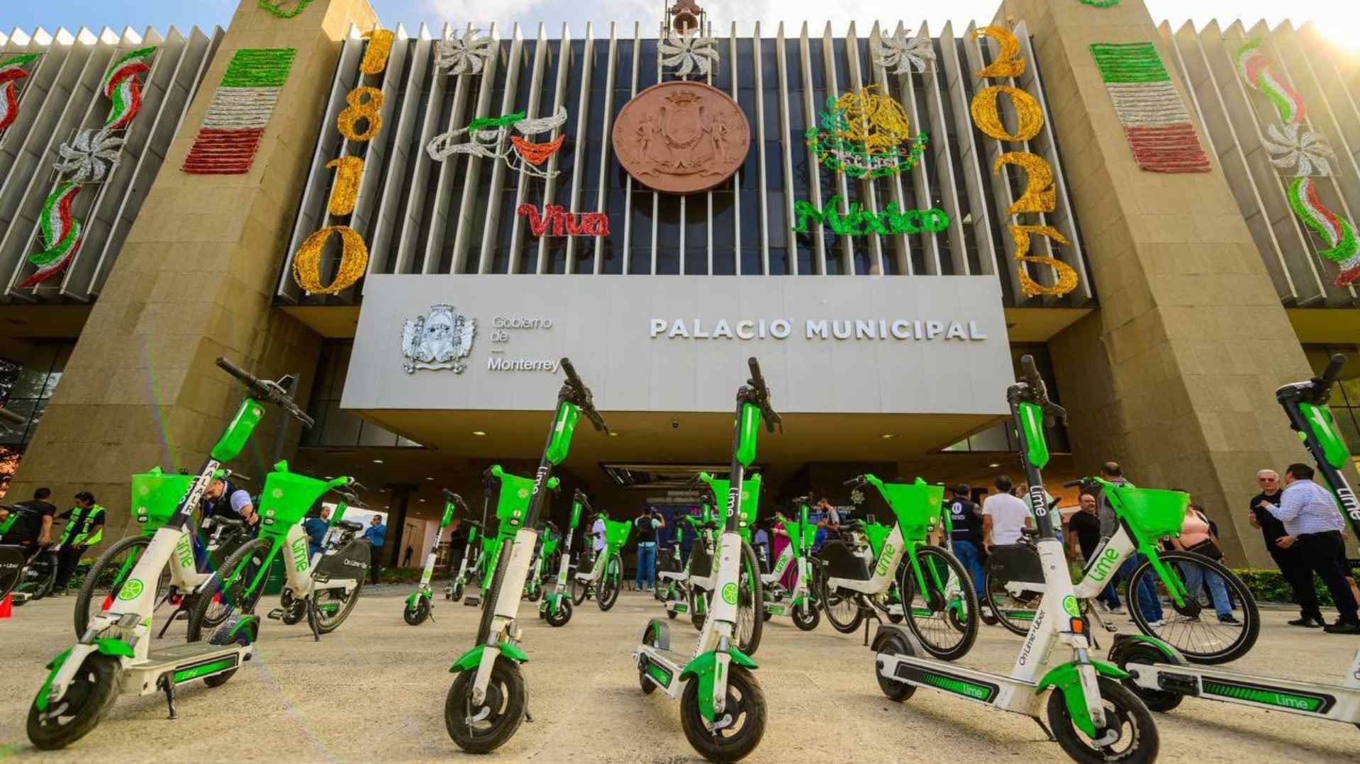 Scooters y bicicletas eléctricas en Monterrey