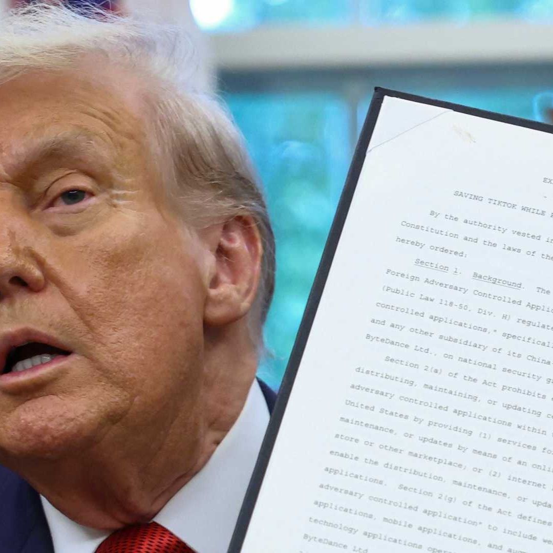 Trump firma orden ejecutiva para salvar TikTok
