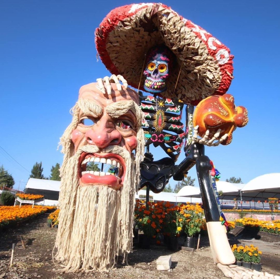 Valle de Catrinas 2024 en Atlixco, Puebla: Ubicación y Hasta Cuándo Estarán Figuras Monumentales