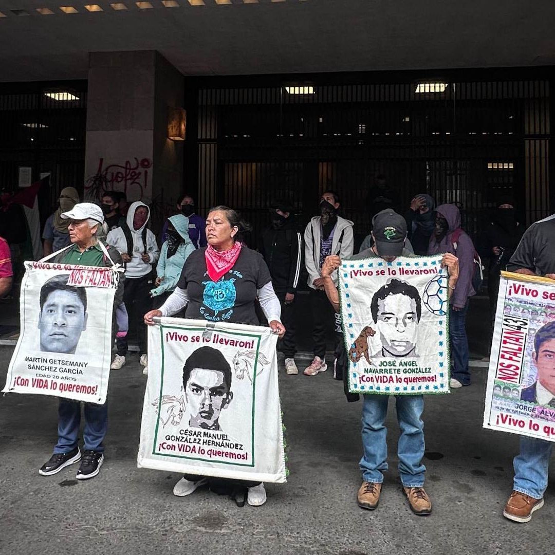 Marcha por el caso Ayotzinapa en CDMX del 24 de septiembre de 2025