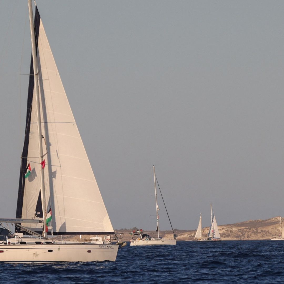 Uno de los Barcos Principales de la Global Sumud Flotilla Se Retira por Problema Técnico