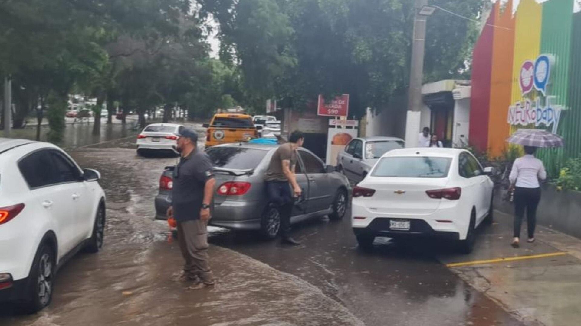 Inundaciones en Culiacán, Sinaloa: Lista de Calles Cerradas Hoy 26 de Septiembre de 2025 Foto: Jesús Benítez
