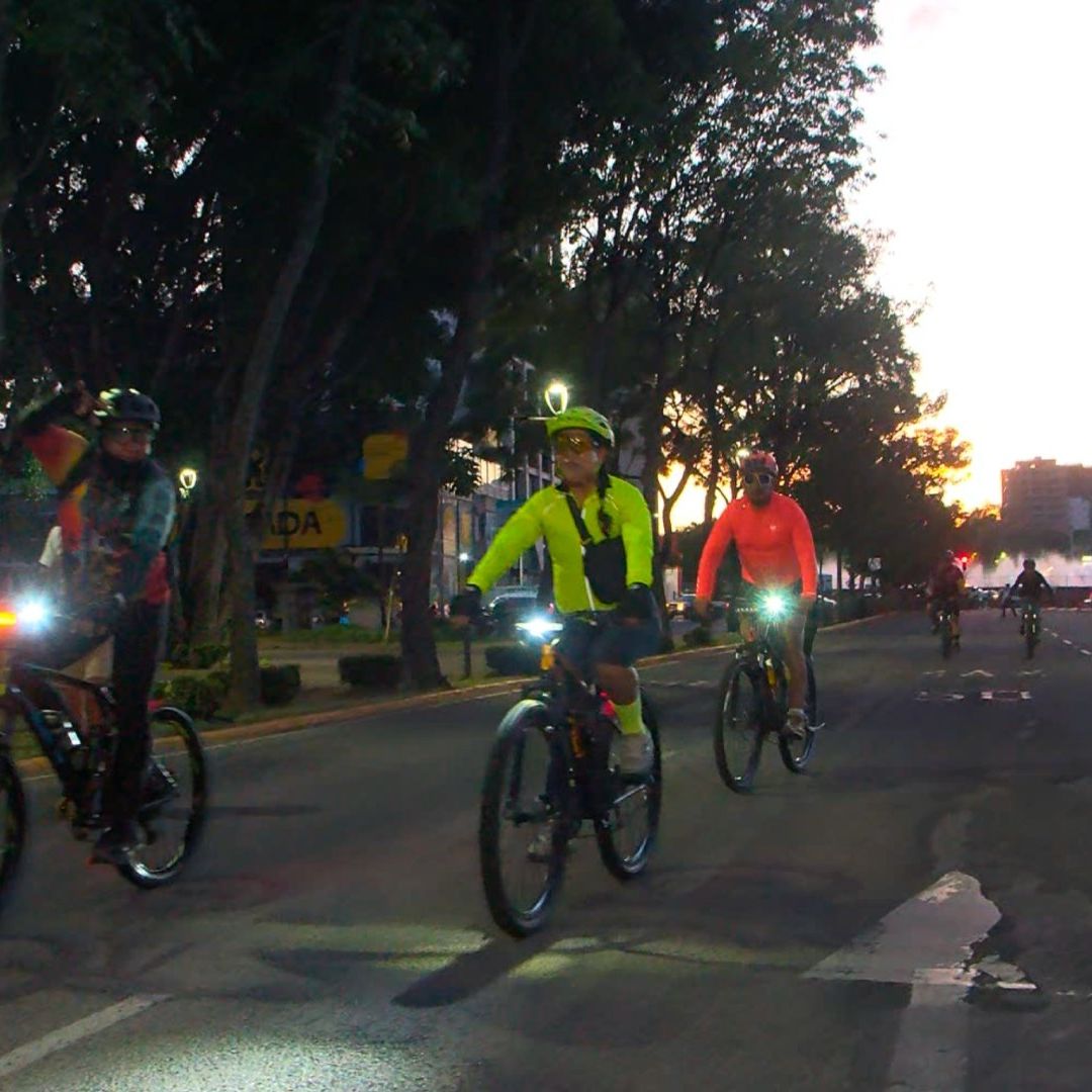 Vía Recreactiva Nocturna en Guadalajara.