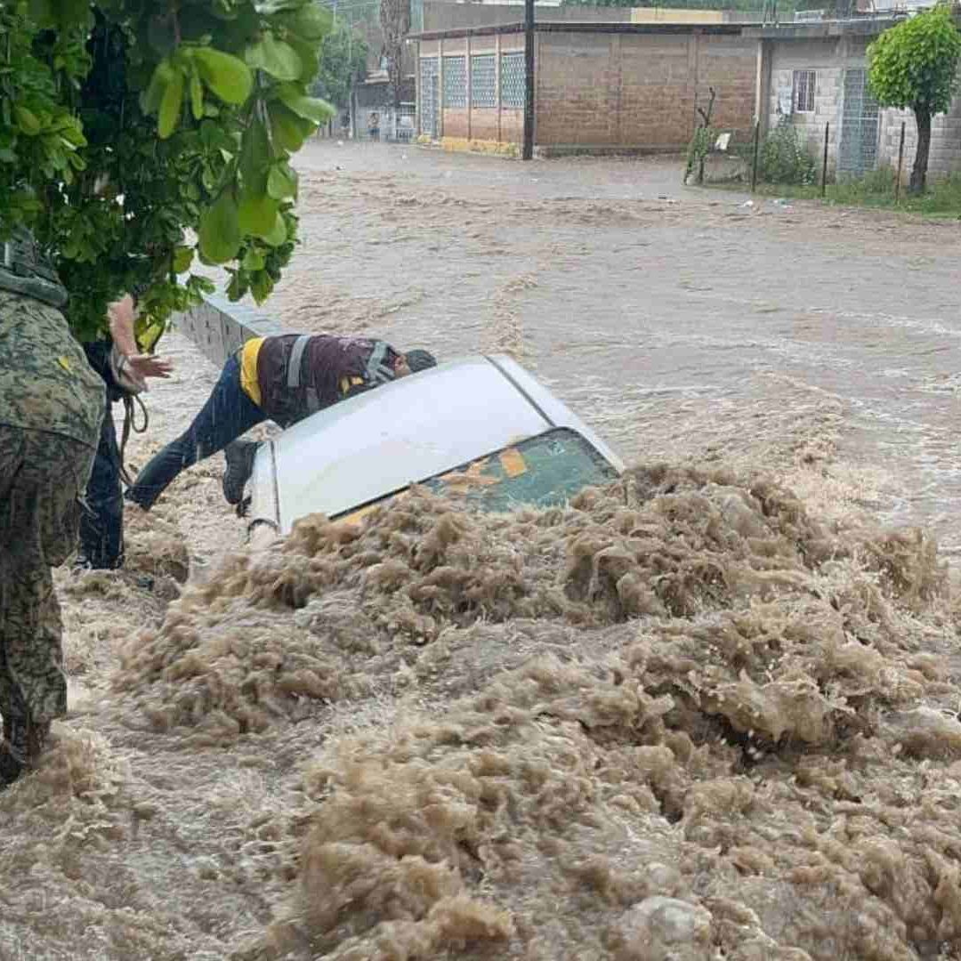 Inundaciones en Culiacán; Estas son las Afectaciones tras Fuerte Lluvia Hoy, 26 de Septiembre