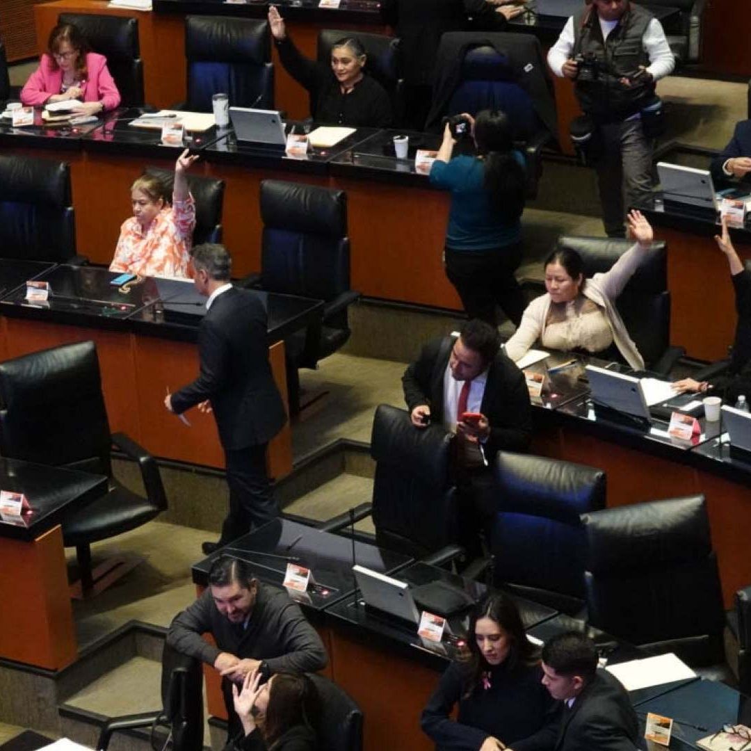 Sesión del Senado de la República
