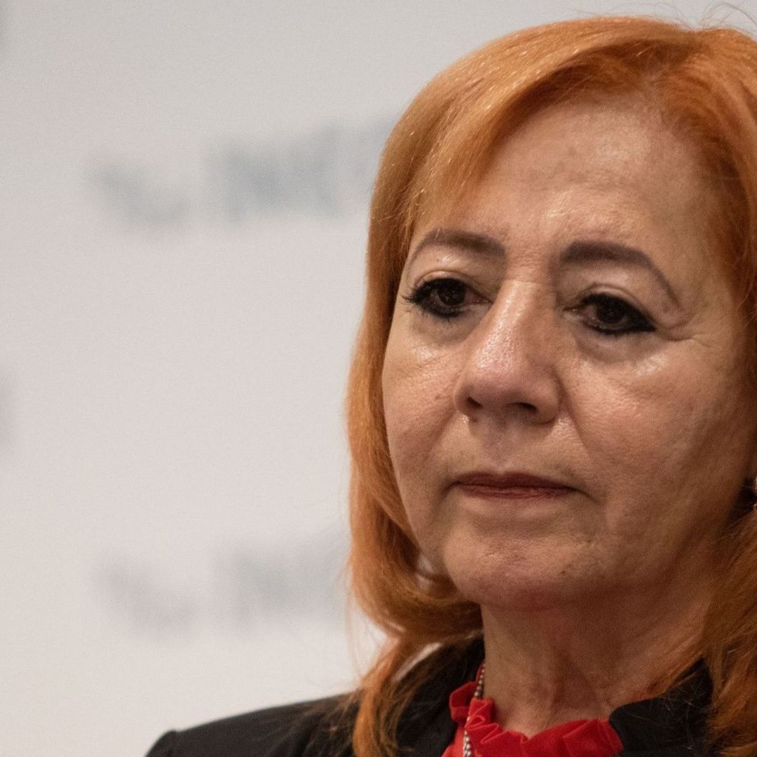 Rosario Piedra de Ibarra, titular de la Comisión de Derechos Humanos.