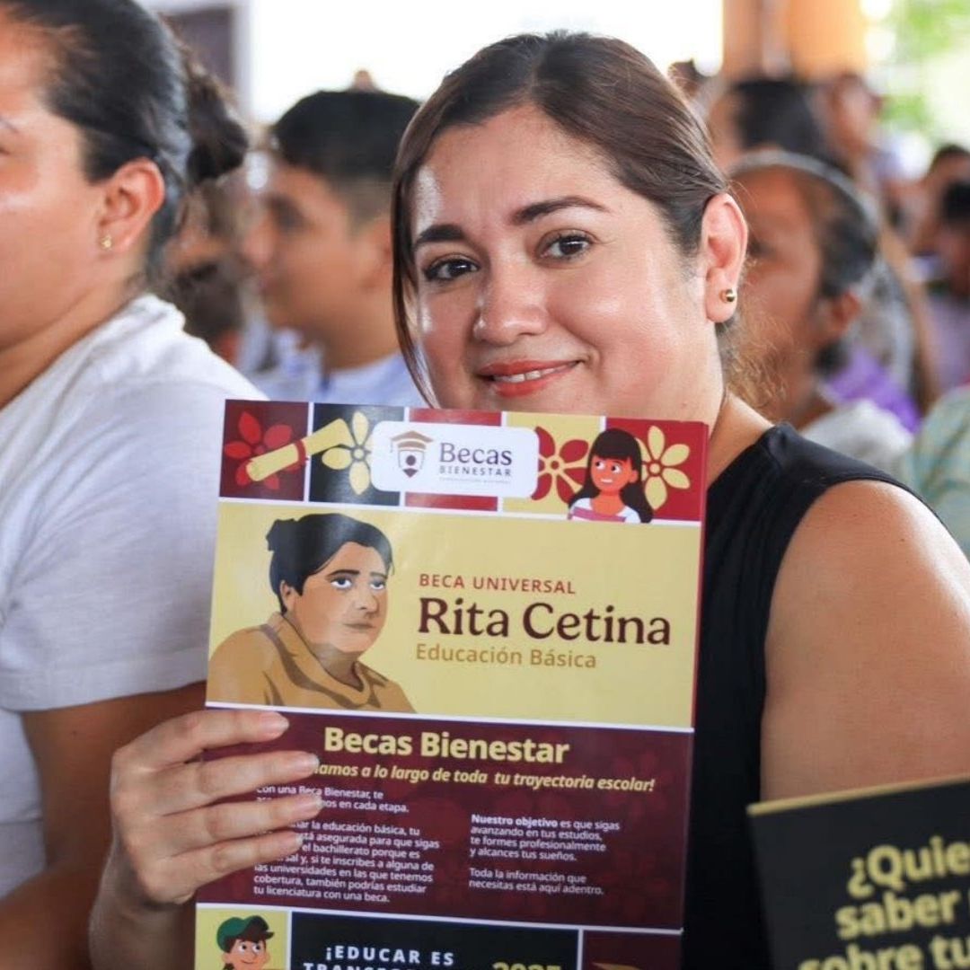 Ya inició pago de Beca Rita Cetina 2025 reportan depósito para estos alumnos en septiembre