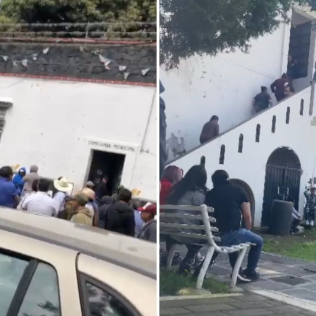 Balacera en Toma de Protesta de Alcalde en Tianguismanalco, Puebla. Foto: N+