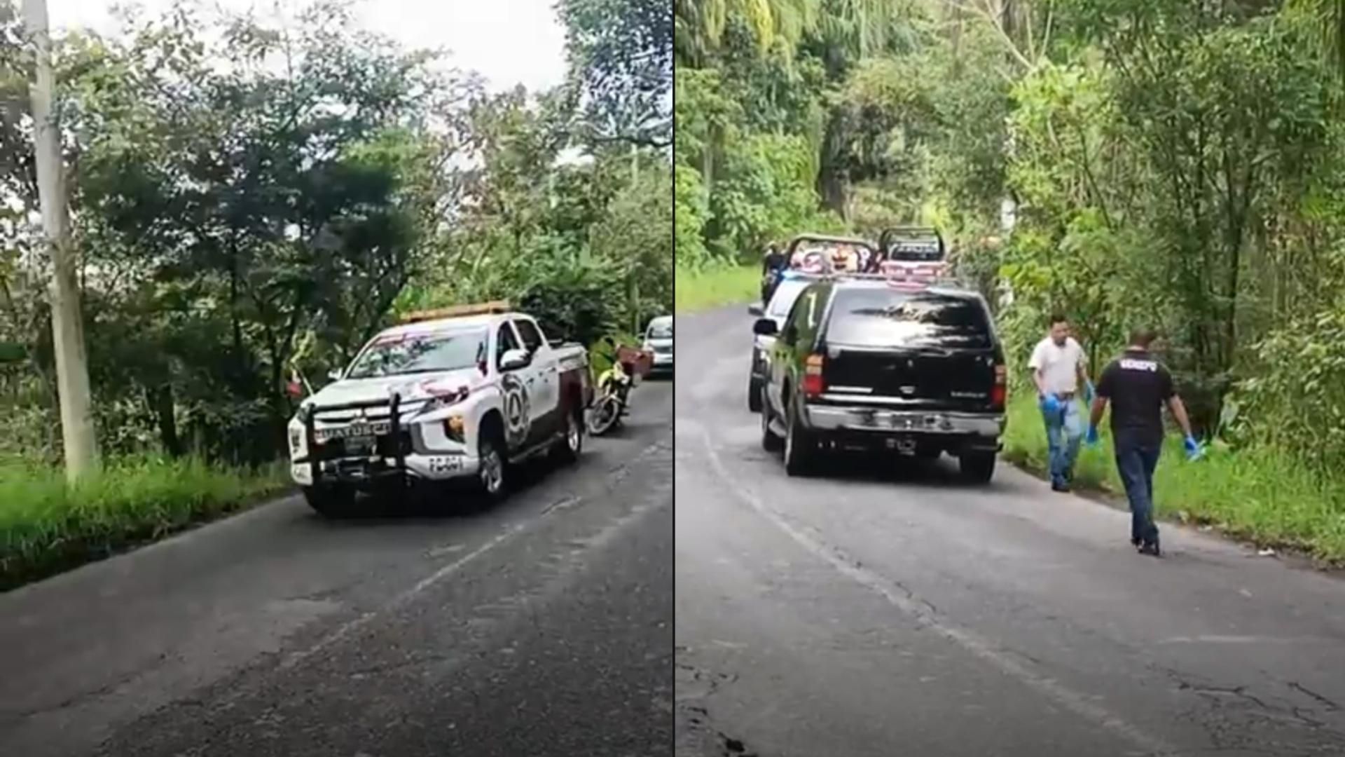 El conductor de una motocicleta perdió el control de su unidad y se estrelló contra un poste donde quedó tendido muriendo minutos después.