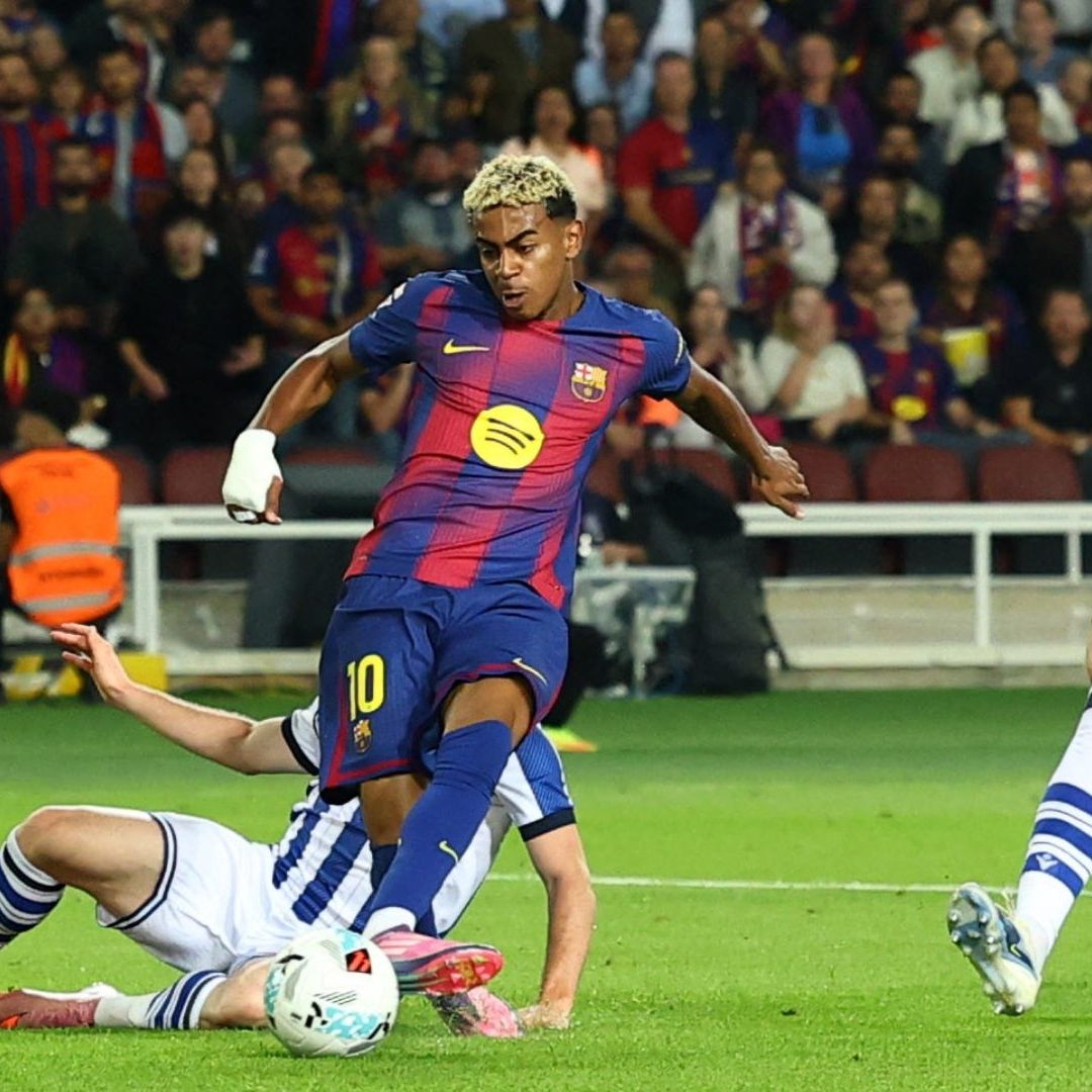 Barcelona remonta ante Real Sociedad con regreso de Yamal