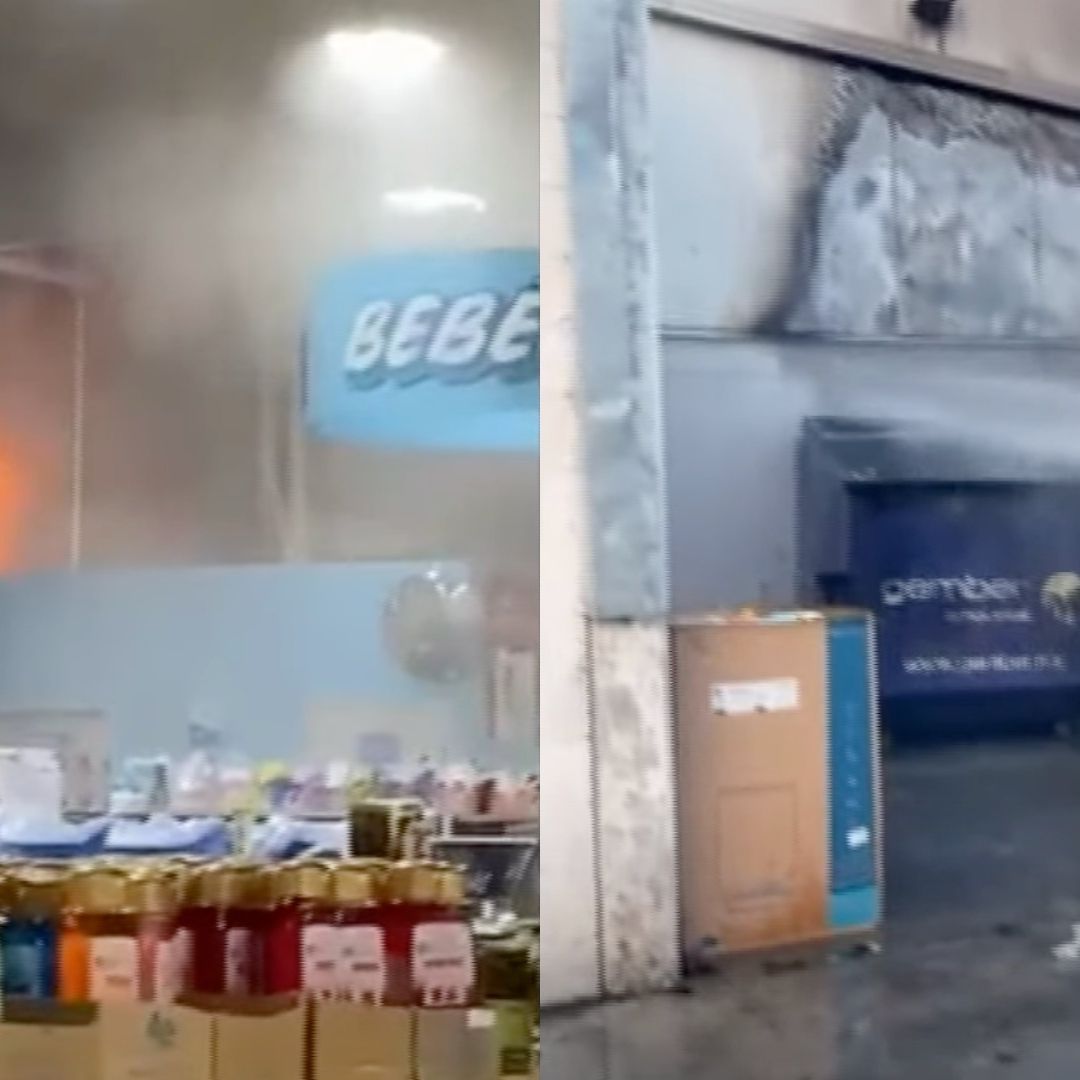 Incendio supermercado