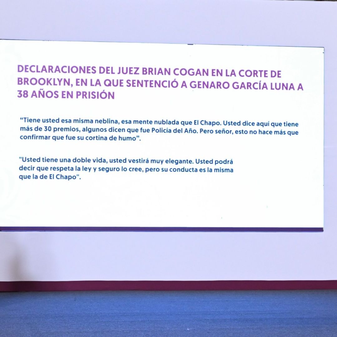‘No Puede Volver a Suceder en México’, un caso como el de García Luna: Claudia Sheinbaum