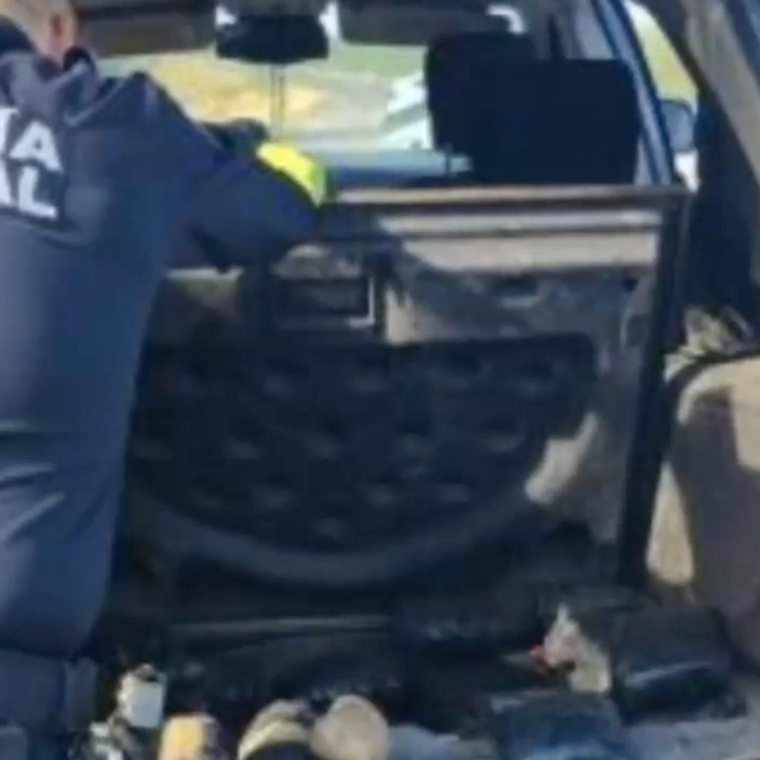 Detienen a 2 Sujetos que Transportaban Pastillas de Fentalino en Tramo Hermosillo-Ures
