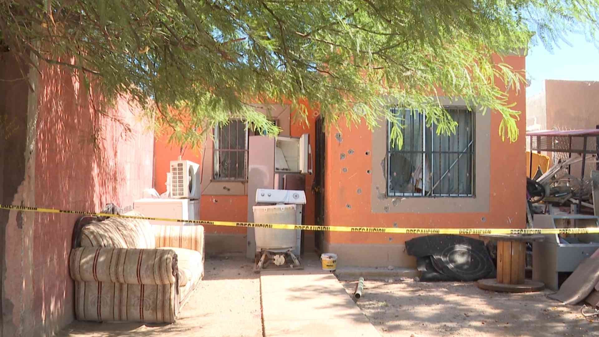 Joven Ejecutado a Balazos Dentro de su Domicilio en la Colonia Los Arroyos de Hermosillo